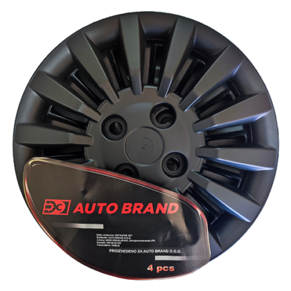 RATKAPNE AUTO BRAND 13'' BLACK AB32275 SET    