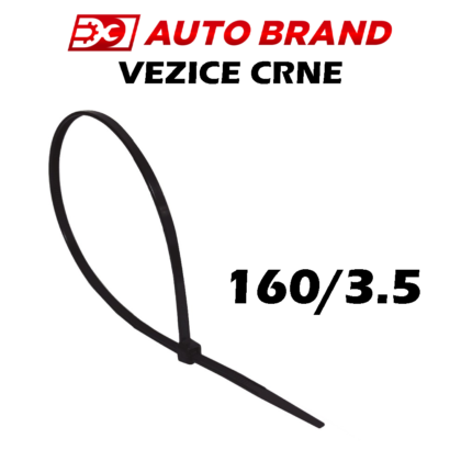 (4673) Vezice Crne 160/3.5 AB32474