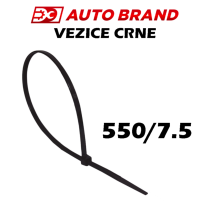 (4684) Vezice Crne 550/7.5 AB32485
