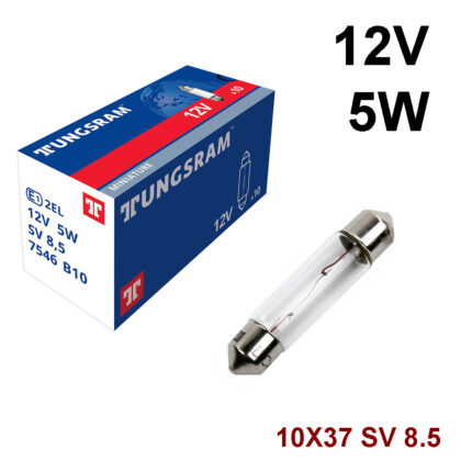 SIJALICA 12V 5W SV8.5 10X37 TUNGSRAM