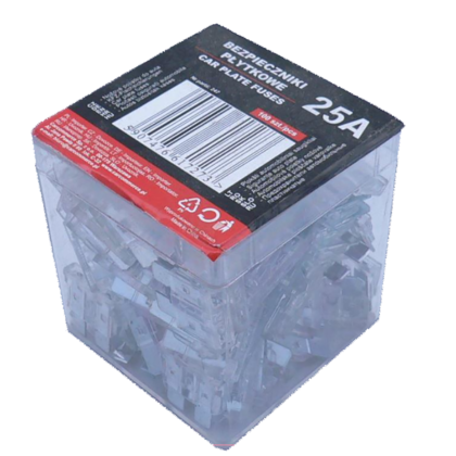 (130) Osiguraci Ubodni 25A 100 Kom. 61727