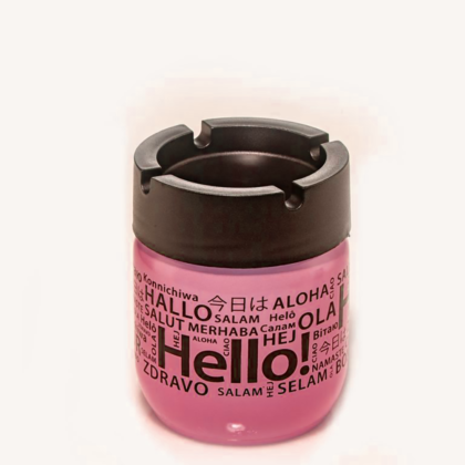 (3153) Pepeljara Za Auto Hello Roze FA1-272