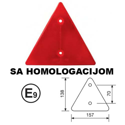 (3093) Trougao Crveni Homolog 9313