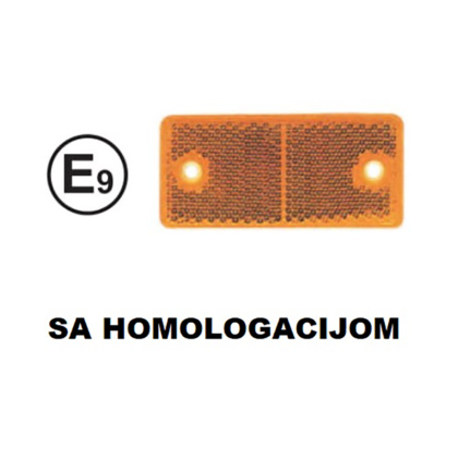 (3216) Katadioptar Pravougaoni Zuti Homol.