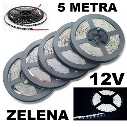 (602) Led Traka 28457 5 Metara Zelena A.P.