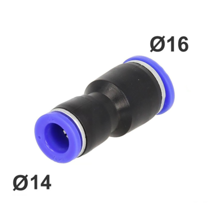 BRZE SPOJKE PRAVE 16-14MM 3085      