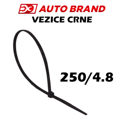 (4677) Vezice Crne 250/4.8 AB32478