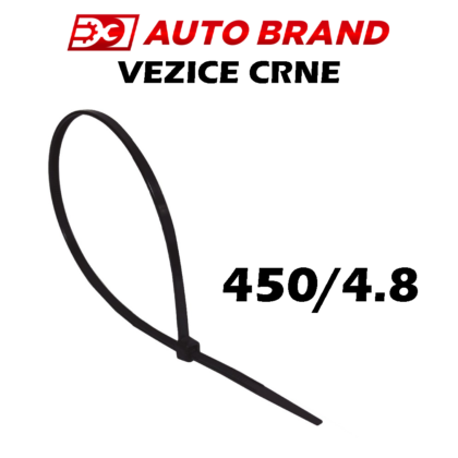 (4682) Vezice Crne 450/4.8 AB32483