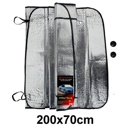 ALUMINIJUMSKI STITNIK OD SUNCA- PREDNJI 200X70CM AB32790