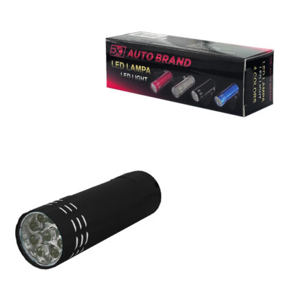 (4381) LED LAMPA CRNA AB70395