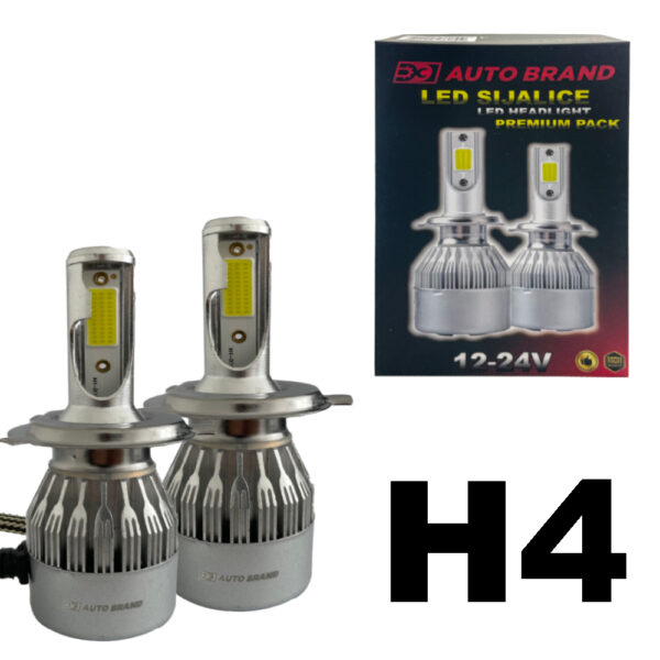 LED SIJALICE 12-24V H4 6000K (3600LM) PAR AB70422
