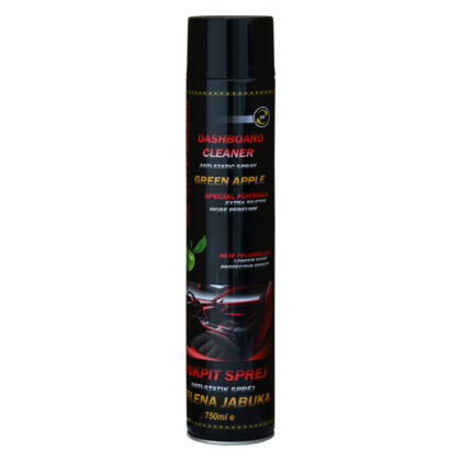 KOKPIT SPREJ ZA INSTRUMENT TABLU I PLASTIKU GREEN APPLE (ZELENA JABUKA) 750ML AB70224